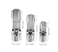 VALICLUD 3 Pièces Clé à Ergot pour Injecteur Diesel Douille Mécanique de Ligne de Carburant Outil de Dépose pour Capteur et Clé à Tuyau Fendue pour Entretien Automobile