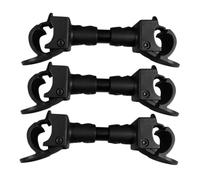 VALICLUD 3 Pièces Connecteurs Universels pour Poussette Double Adaptateurs Robustes et pour Lier Poussettes Jumeaux Accessoires Compatibles Réglables et Portables