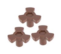 VALICLUD 3 pièces Coupleur Y Plastique pour Plateau Tournant Micro-ondes Support Solide et Lot de Rechange pour Four Micro-ondes Traditionnel et Combiné