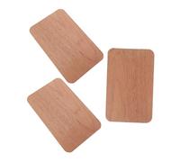 VALICLUD 3 Pièces crème hydratante pour copeaux de bois de cèdre Chips d'humidor de cèdre blocs de bois de cèdre pour humidificateurs bande de cèdre Light Brown