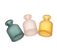 VALICLUD 3 Pièces Flacon Diffuseur D’huiles Essentielles en Verre Cylindrique 130ml 4,5 Oz, sans Feu, Parfum Continu, pour Huile Diffuseur, Maison et Tableau de Bord Voiture, Garçon