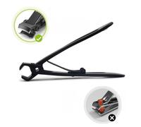 VALICLUD 3 pièces Kit Manucure Acier Inoxydable Coupe-ongles Large Ouverture Anti-rouille pour Ongles Épais et Durs Ensemble de Soins Pédicure Complet pour Voyage et Usage Quotidien