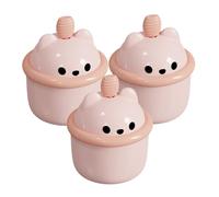 VALICLUD 3 Pièces Nettoyant Moussant Visage Soin Du Visage Nettoyeur Fabricant Bulle Portable Lavage De Gels Bouteille Moussante Bouteille En Mousse Rose Abdos