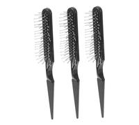 VALICLUD 3 pièces Peigne Massage Peignes Coiffure à Queue Pointue avec Bouts Boules pour Massage Confortable et Répartition Naturelle Dhuiles Accessoire Professionnel pour Salon et Usage