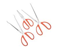 VALICLUD 3 pièces Pince Acier Inoxydable Antidérapante pour Attraper Crabes et Anguilles Outils de Préhension pour Crustacés et Reptiles