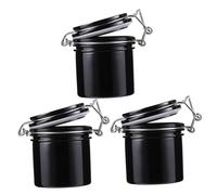VALICLUD 3 Pièces Pot de Stockage de Colle à Cils Boîte de Rangement Beauté pour Extensions de Cils Récipient Hermétique et Usage Domestique