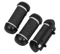 VALICLUD 3 pièces Remplacement pour Râpe Pédicure Électrique Têtes Ponçage Grossier pour Soins Ciblés des Callosités et Peau Rugueuse Accessoires Multifonctions pour Secs et Durs