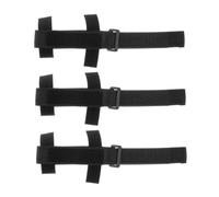 VALICLUD 3 pièces Sangle Réglable pour Maintien de Couverts Manche Adaptatif Antidérapant pour Aides Au Repas des Personnes Âgées et Handicapées Support Fourchette Cuillère Brosse à Dents