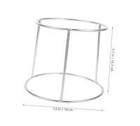VALICLUD 3 pièces Support Plateau Fruits de Mer Inox Double Polyvalent pour Buffet Présentoir Créatif pour Service Aliments Variés