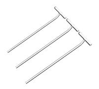 VALICLUD 3 Pièces Tiges de Verre pour Épandage de Cellules Outils de Laboratoire Verre pour Culture Pétri Équipement de Recherche Scientifique