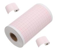 VALICLUD 3 Rouleaux Papier D'enregistrement D'électrocardiogramme 3 Rouleaux 80mm X 20m Quadrillage Rouge pour Appareils Cardiologie en Hôpital Compatible Se-3/300/appareil R3