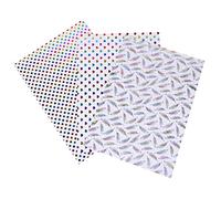 VALICLUD 3 Rouleaux Papier pour Anniversaires Matériau Durable Facile à Utiliser