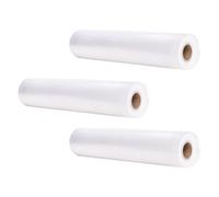 VALICLUD 3 Rouleaux Paquet pour Scellage sous Vide Blancs Pa et PE, Rouleaux, Adaptés la Cuisson Rangement des Aliments au Réfrigérateur