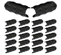 VALICLUD 30 Clips de Fixation pour Serrage en Alliage PC ABS Diamètre 20 MM Lot de 30 Pièces Pinces Robustes pour Tubes et Film de Protection Fixation Rapide pour Bâches et Toiles