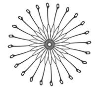 VALICLUD 30 Crochets Pour Cheveux Réutilisables, Ensemble De Crochets Tunisiens Ergonomiques Pour Dreadlocks, Accessoires Coiffure Polyvalents Et Pratiques Pour Cheveux Courts Et Longs