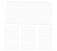 VALICLUD 30 Pièces Acrylic Place Cards Transparent Name Plates For Table Setting DIY Seating Signs Multipurpose Desk Number Holders For Weddings Events Birthdays