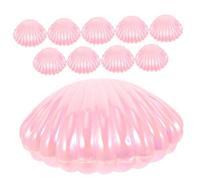 VALICLUD 30 pièces Boîtes à Coquillage Nacré Rangement Petits Bijoux et Friandises Boîte Cadeau pour Fête Mariage Coffrets Décoratifs Coquillages