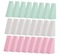 VALICLUD 30 Pièces bouffée de maquillage Cas éponge de maquillage mélange éponges de maquillage mesdames tampon de beauté éponge fond de teint accessoires de maquillage éponge de beauté