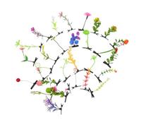 VALICLUD 30 Pièces Cute Little Grass Hair Clips Mixed Plant Style Hairpins Mushroom Fruit Accessories For Women Party Festival Cosplay