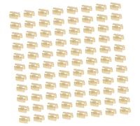 VALICLUD 300 pièces Connecteurs U Cuivre Cosses Sertir Électriques à Sertir Forme de U Bornes de Connexion Rapide Câble sans Dénudage Raccord Froid Pratique pour Fils