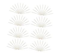 VALICLUD 300pièces Bâtonnet De Nettoyage Des Ongles Bois à Double Tête Outil De Manucure Pour Enlever Cuticules Et Nettoyer Impuretés Sous Ongles