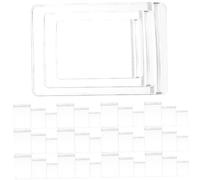 VALICLUD 300pièces Pochettes à Bijoux Lot pour Rangement De Colliers Et Bagues Pochettes Transparentes pour Colliers Oreilles Et Bijoux De Voyage