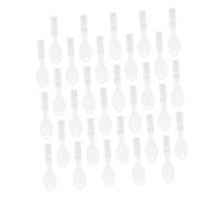 VALICLUD 30pièces Pack De Petites Brosses à Dents à Manche Court Pour Éviter Blessures Fournitures Pour Prisons Et Établissements Correctionnels