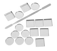 VALICLUD 31pièces Pans Et Carrés Pour Maquillage Pans De Cosmétique Pour Fards à Paupières Blush Avec Spatule De Pour Organisation De Palette