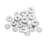 VALICLUD 35 Pièces Hooked Calibration Weight Set Precise Measurement Tools For Laboratory And Educational Physics Experiments With Versatile Weight Options
