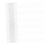 VALICLUD 360 Pièces Lot de Onglets Autocollants à Trou Rond Crochets Adhésifs Clairs pour Suspension et Affichage Polyvalent de Petits Articles Magasin