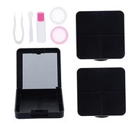 VALICLUD 3ensembles Boîte Lentilles Contact Portative DIY avec Miroir Compacte Et Étui Lentilles pour Voyage Et Usage Quotidien