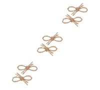 VALICLUD 3paires Decorative Shoe Clips with Rhinestones Bowknot Shoe Jewelry for Women Versatile Embellishments for Flats and Boots Easy to Install and Stylish Accessories