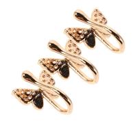 VALICLUD 3pièces Anneau de Nez Doré Clous de Nez pour Femmes et Hommes Lot de Bijoux de Piercing Corporel