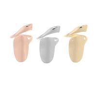 VALICLUD 3pièces Bagues Pour Ongles Alliage Pour Femmes Bijoux Pour Manucure Et Décorations Halloween