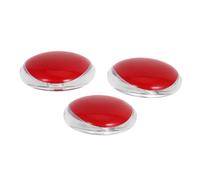 VALICLUD 3pièces Boîte Rangement Maquillage avec Miroir Plateau Porte-cils et Étui à Poudre Vide Organisateur pour Blush et Faux Cils Trousse de Voyage