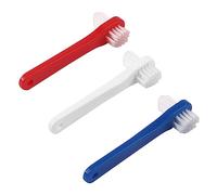 VALICLUD 3pièces Brosse à Dents Pour Prothèses Dentaires Petite Tête Poils Moyens Nettoyage Facile Pour Adultes