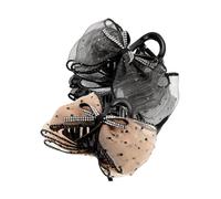 VALICLUD 3pièces Clips à Cheveux Avec Nœud Et Accessoires Capillaires Éléphants Pour Cheveux Épais Assortiment De Grips Antidérapants
