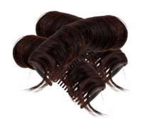 VALICLUD 3pièces Coussin Pour Chignon Insert Pour Cheveux Volumineux Base De Volume Outil De Coiffure Rehausseur De Volume Coussin Pour Capillaire Accessoire De Coiffure Pour Femme