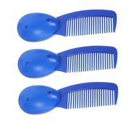 VALICLUD 3pièces Lot De Petits Peignes Portables Peignes à Cheveux Outils De Coiffure Pour Hommes Et Femmes Démêlants De Sécurité