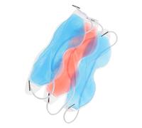 VALICLUD 3Pièces Masque Gel Froid pour Yeux Masques Thérapeutiques avec Liquide Cryogénique pour Soulagement Naturel Maux de Tête Couleurs Aléatoires