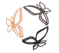 VALICLUD 3pièces Pince à Cheveux Antidérapante Lot de Outils de Coiffure pour Cheveux Fins et Longs Accessoires Décoration sans Marque