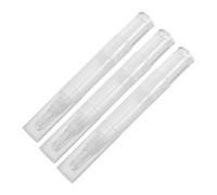 VALICLUD 3pièces Stylo à Maquillage à Spirale Vide Tube Vide Pour Huile De Cuticules Flacon Transparent Applicateur Cosmétique