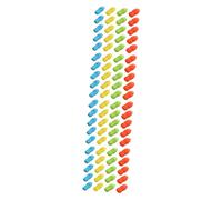 VALICLUD 4 Ensembles Dents Silicone Étui De Protection Portable Accessoire De Voyage pour Dents Couleur Aléatoire pour Randonnée Maison Couleur Aléatoire 20 Pièces * 4