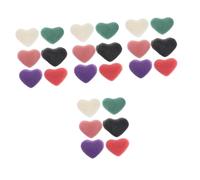 VALICLUD 4 Ensembles Éponge Nettoyante Cœur De Exfoliantes Pour Gommage Doux Et Purifiant 6 Pièces * 4