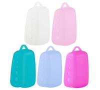 VALICLUD 4 Ensembles Étui À Brosse À Dents Couvert Brosse À Dents De Voyage Enfants Protecteur Revêtements De Brosse À Dents Couvre-Brosse À Dents Casquettes Gel De Silice 5 Pièces * 4
