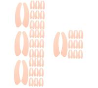 VALICLUD 4 Ensembles Siège De Chauffant Réutilisable De Adhésifs Peluche Douce Pour Salle De Bain 10 Paires*4