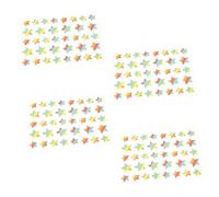 VALICLUD 4 Feuilles Patch De Protection Contre L'acné Patchs Décoratifs Patchs Pour Femmes Patchs De Boutons En Forme D'étoile Patchs Bouton Étoile Patchs En Forme D'étoile Hydrogel