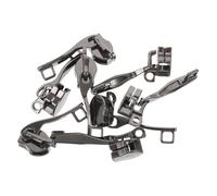 VALICLUD 4 Paires Curseurs de Double Couches de Tirettes de Remplacement pour Valises Serrure Accessoires de Réparation Sécurisés et Faciles à Installer pour Bagages