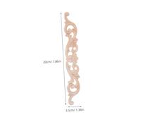VALICLUD 4 pièces Appliques Sculpté Vintage Relief Profond Décorations Dangle Massif pour Cadres Portes Armoires Murs Style Européen Classique