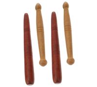 VALICLUD 4 pièces Bâtons de Massage pour Mains Outils Dacupression Robustes pour Relaxation Musculaire et Stimulation des Points Dacupuncture Cadeau pour Maison